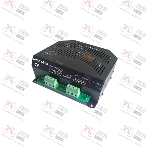 Cargador de batería Smartgen 12V/10A para arrancador de motor BAC1210